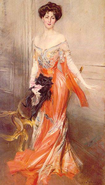 Giovanni Boldini Portrait of Elizabeth Wharton Drexel.